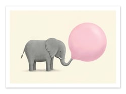 Affiche 50 x 70 cm -  Jumbo bubblegum - Terry Fan