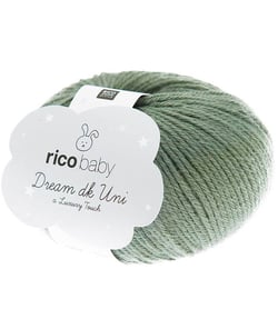 Fil à tricoter Rico Baby Dream Uni Dk - Rico Design 16 Vert