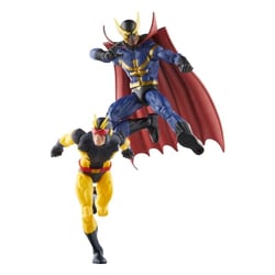 Squadron Supreme Marvel Legends - Pack 2 figurines Nighthawk & 's Blur 15 cm - Hasbro