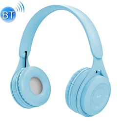 Qualité Sonore Hifi Casque Bluetooth Macaron Autonomie Longue Durée Support Appels Micro SD AUX 3.5mm + SD 8Go Blanc YONIS