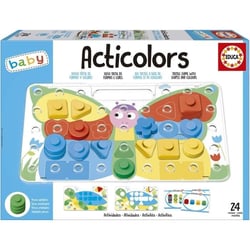 Articolors - Jeu éducatif - EDUCA - Empilement de jetons colorés et formes géométriques - Dès 2 ans
