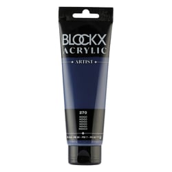 Peinture acrylique - Indigo - 270 - BLOCKX Artist - Qualité beaux-arts - Tube 120ml