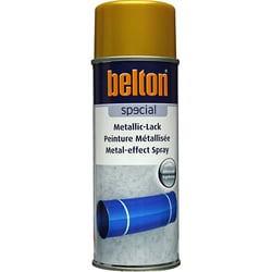 Spray de peinture Belton effet métallisé or 400ml