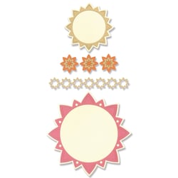 Matrices de découpe - Cadres et bordures géométriques - 10 dies Thinlits - Sizzix