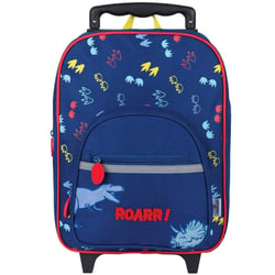 Sac à dos à roulettes Dino Bleu 34 CM - Haut de Gamme