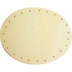 Fond de panier contreplaqué Ovale 16x12,5cm