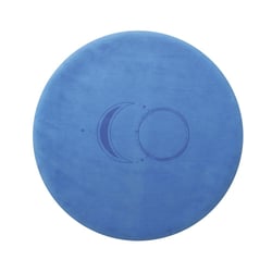 Tapis de Méditation Rond Bleu - Omsaé