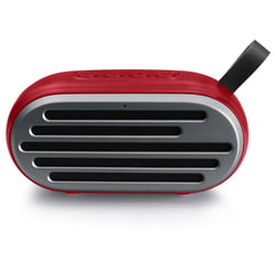 Mini Enceinte Bluetooth TWS Haut-Parleur Métal 4W Autonomie 7H Appel Mains-Libres FM Rouge YONIS