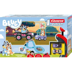 First Circuit de voiture Bluey & Bingo - Lets Go
