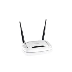 Routeur portable TPLINK TL-WR802N - Wi-Fi N 300 Mbps - Blanc et Bleu - 57 x 57 x 18 mm
