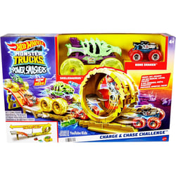 Hot Wheels - Monster Trucks défi course électrifiante