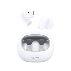Usams Écouteurs True Wireless Bluetooth 5.3 au Design Élégant Blanc