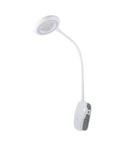 Loupe LED à pince rechargeable USB – Travaux de précision PURElite Blanc