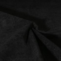 Tissu Velours d'ameublement texturé Genova Noir