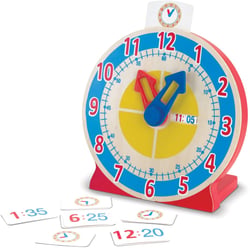 Horloge tourne et dis l'heure - Melissa & Doug