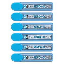 Mine de rechange pour porte-mine PILOT - Graphite 2B - 0.7 mm - Lot de 6 étuis de 12 mines