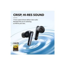 Ecouteurs sans fil Bluetooth 5.3 - Soundcore Liberty 4 NC avec reduction de bruit - Noir