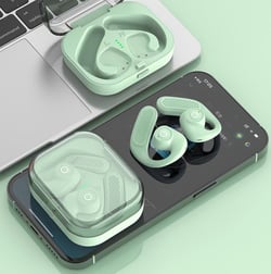 Ecouteurs Bluetooth Confort Et Qualité Sonore Supérieure Pour Appels Et Musique Vert YONIS