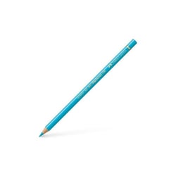 Crayon de couleur FABER-CASTELL Polychromos - turquoise cobalt clair - Lot de 6