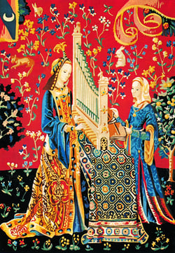 Canevas SEG Dame à La Licorne 100 x 135 cm