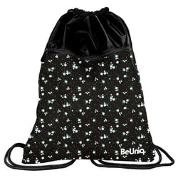 Sac piscine Fleurs 45 CM Noir