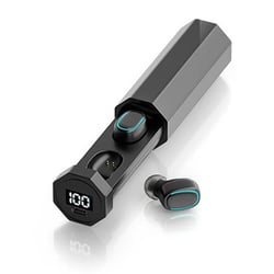 Ecouteurs Bluetooth Sans Fil Confortables Etanches Avec Microphone Intégré Noir YONIS