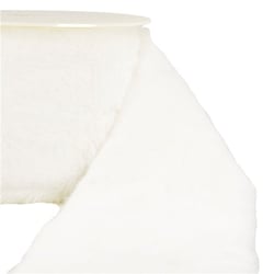 Bobine 5m Fourrure acrylique blanc