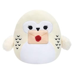 Harry Potter - Peluche Squishmallow Hedwig Holding Letter 20 cm - Jazwares