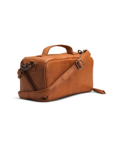 SAC A BANDOULIERE - CLEO - MUUD Whisky taille n°Largeur : 23cm et Hauteur : 13cm et Profondeur : 11cm