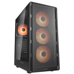 Boitier PC Gaming - Cougar Gaming - AIRFACEPURE PROB - Noir - 4 Ventilateurs ARGB, Mesh, USB-C 3.2, GPU 320mm, Haute Performance
