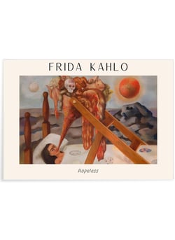 Affiche Frida Kahlo « Hopeless » | A3 : 29,7x42cm