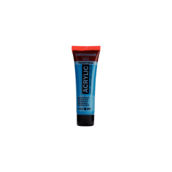 Peinture acrylique en tube - Bleu brillant - 564 - Amsterdam - 20ml