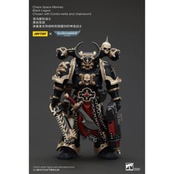 Warhammer 40k - Figurine Chaos Space Marines Black Legion Chosen avec Combi-melta et chainsword 20 cm - Joy Toy (CN)