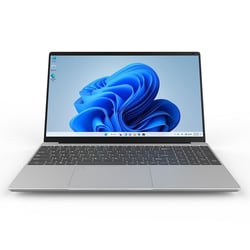 Ordinateur Portable 15.6 Pouces 16GB RAM 1TB SSD Windows 10 Quad Core Argent Gris YONIS