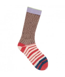 Laine à chaussettes Superba Hottest Socks Ever! 4 fils - Rico Design Multicolore (004 BLOCK STRIPES)