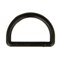 Anneaux en D pour Sangle / bandoulière sac 38mm noir
