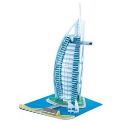 Puzzle 3d burj al arab - dubai - 37 pieces - collection monument