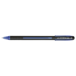 Stylo - Roller - Bleu - Pointe moyenne - Avec capuchon - Jetstream 101 - Uni-Ball