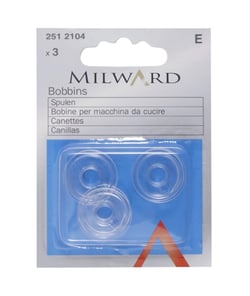 Lot de 3 Canettes classe 15K universelle machine a coudre - Milward Gris