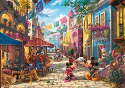 Puzzle 6000 pièces - Disney, Mickey & Minnie au Mexique​ - Schmidt Spiele