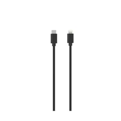 Jaym Câble Lightning vers USB-C PD 3A Charge et Synchronisation Collection POP 1,5m Noir