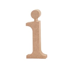 Lettre, i, H : 10,5 cm, ép. 2 cm, 1 pièce