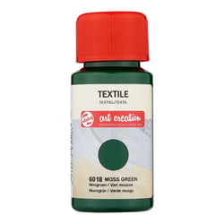Peinture pour textile soie - vert mousse - Talens Art Creation - 50ml