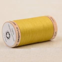 Bobine de fil 100% coton bio 275m vert tilleul