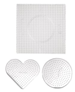 LOT 3 PLAQUES PICOTS CARRE ROND COEUR