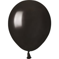 50 Ballons Noir Nacré Ø13cm
