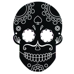 MégaCréa DIY - Masques enfant à gratter 23,5 x 16,5 cm + élastiques et grattoir 4 pièces