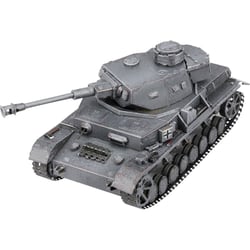Premium Series - Panzer IV - Maquette 3D en métal avec 3 feuilles