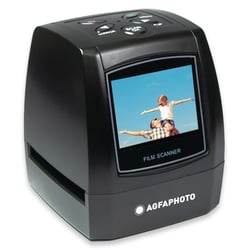 AgfaPhoto - Scanner de Films Numérique - Realiview AFS100- 10MP, Écran LCD 2.4" - Diapositives et Négatifs 35mm/135 - Négatifs Noir et Blanc - Câbles et Supports Inclus