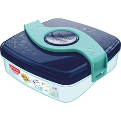 Boîte à goûter - Plastique - Bleu vert - 1 compartiment - 520 ml - 15 x 17 cm - Maped
